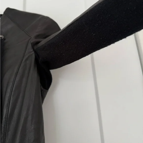 VEDA dali smooth leather jacket black - Picture 10 of 14